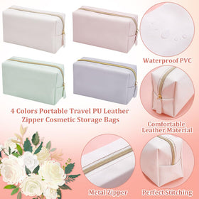 INTERWARM makeup bag dark sea green for chic, portable storage.