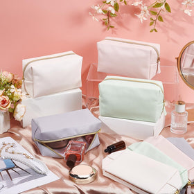 INTERWARM makeup bag misty rose ideal for cosmetics on the go.
