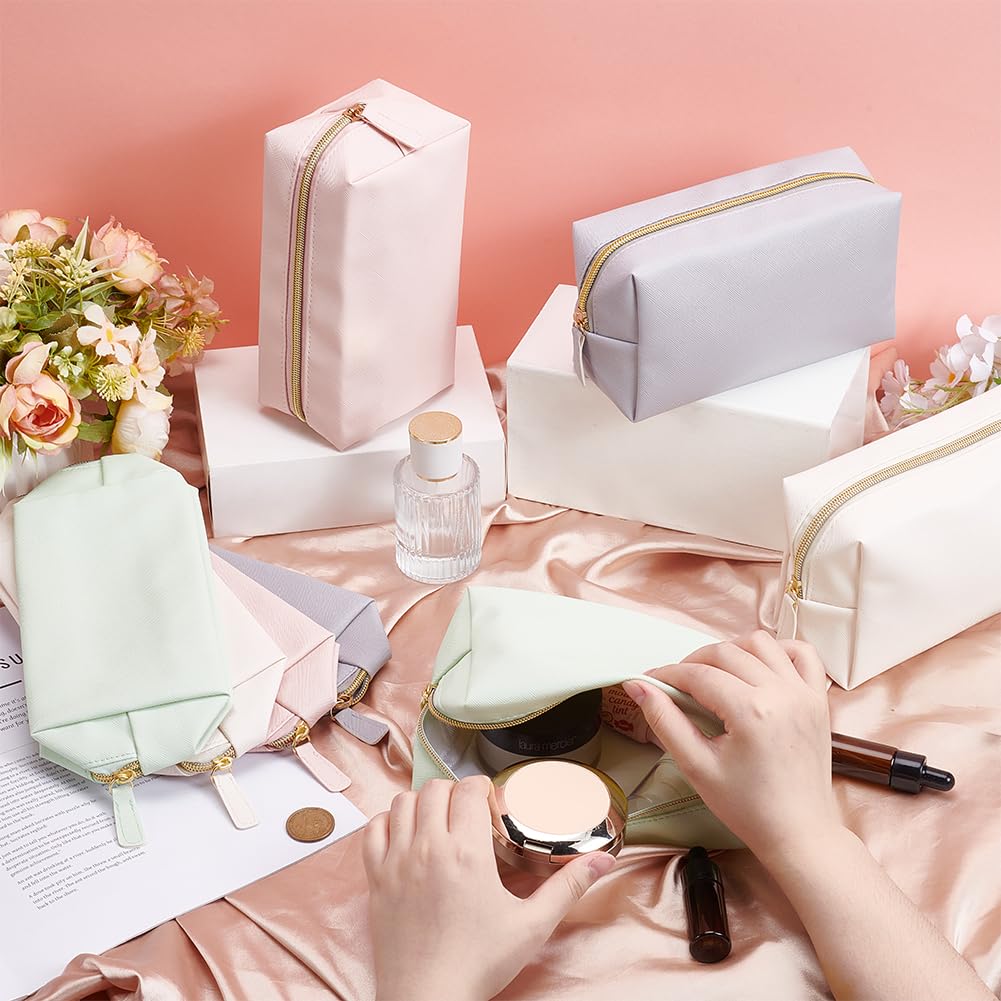 INTERWARM makeup bag old lace color keeps essentials stylish and organized.