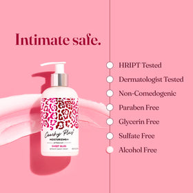 IntiMD Coochy Plus hair-softening close-up demonstrates easier shaving