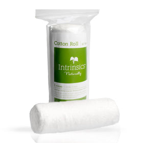 Intrinsics cotton roll 12-inch wide for precise facial prep and gentle application