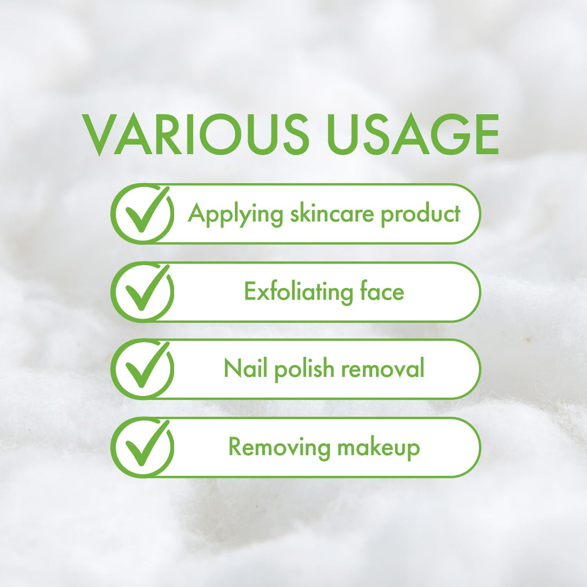 Intrinsics esthetician-use cotton roll ideal for facials and waxing prep