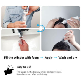 Ergonomic setup of the Inveneed applicator fits naturally in hand for quick routine.