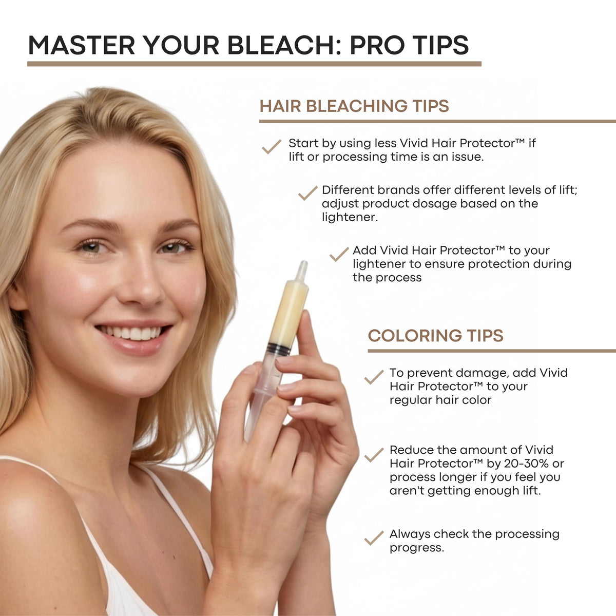 INVERTO VIVID HAIR Protector result with healthier-looking hair