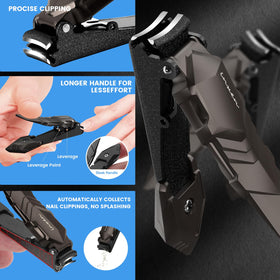 INXEN 15mm curved blade for precise cuts on thick nails