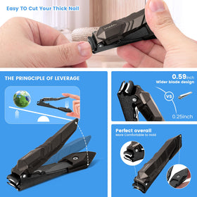 INXEN non-slip ergonomic handle for safer trimming