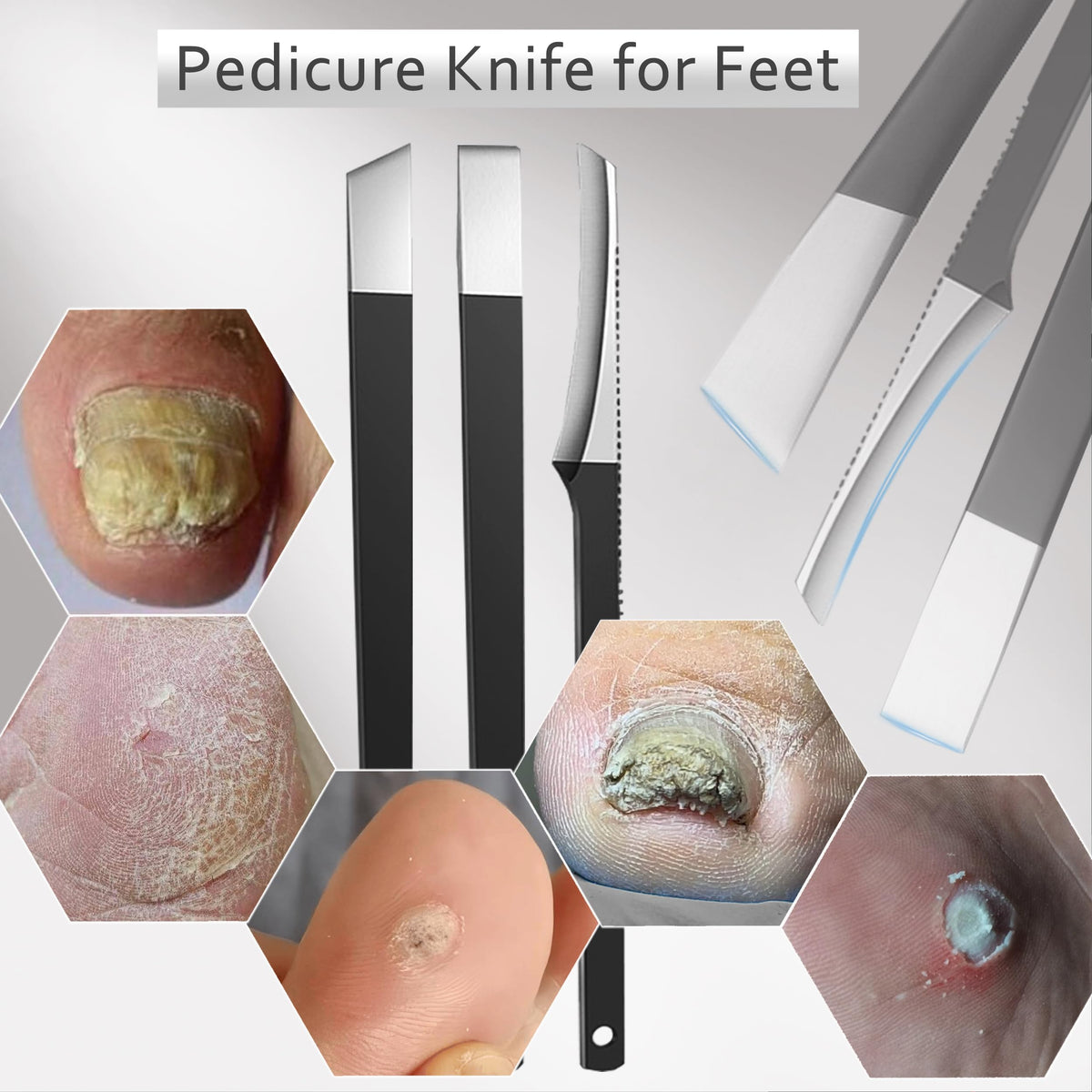 Innysh nail file and cuticle pusher for smooth grooming