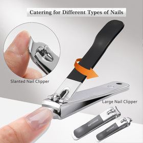 Innysh toenail cutter with precision edge for thick nails
