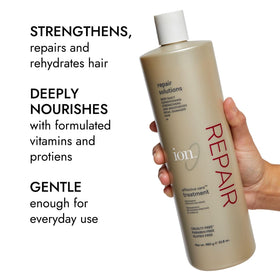Ion Effective Care Treatment vegan formula signifying cruelty-free care