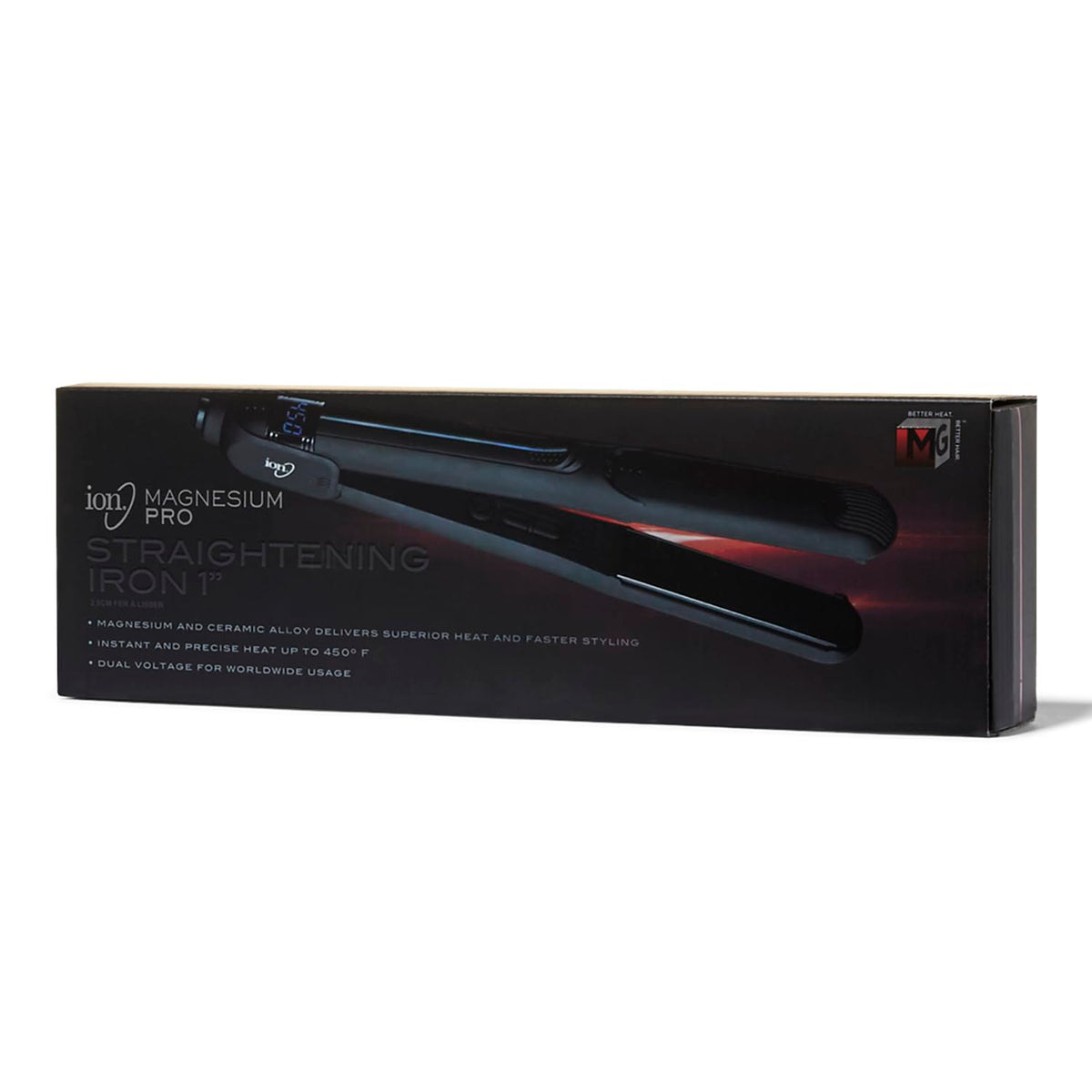 Ion Magnesium Ceramic Tourmaline plates deliver silky shine.