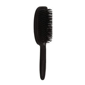 Ion Magnesium Paddle Brush promotes smoothness and shine during styling.