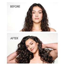 Ion Thickening Styler after use adds volume with flexible movement.