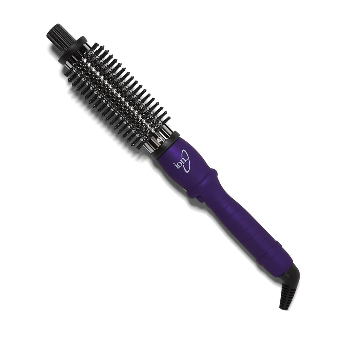 Ion Titanium Pro Brush Iron curls with a 1.25-inch barrel for versatile styling.