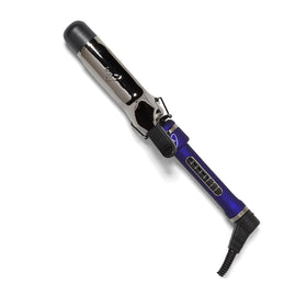 Ion Titanium Pro Curling Iron barrel closeup illustrating even heat distribution for lasting curls.
