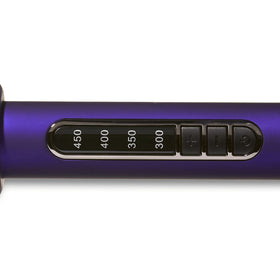 Ion Titanium Pro Curling Iron in use showing smooth styling with minimal hotspots.