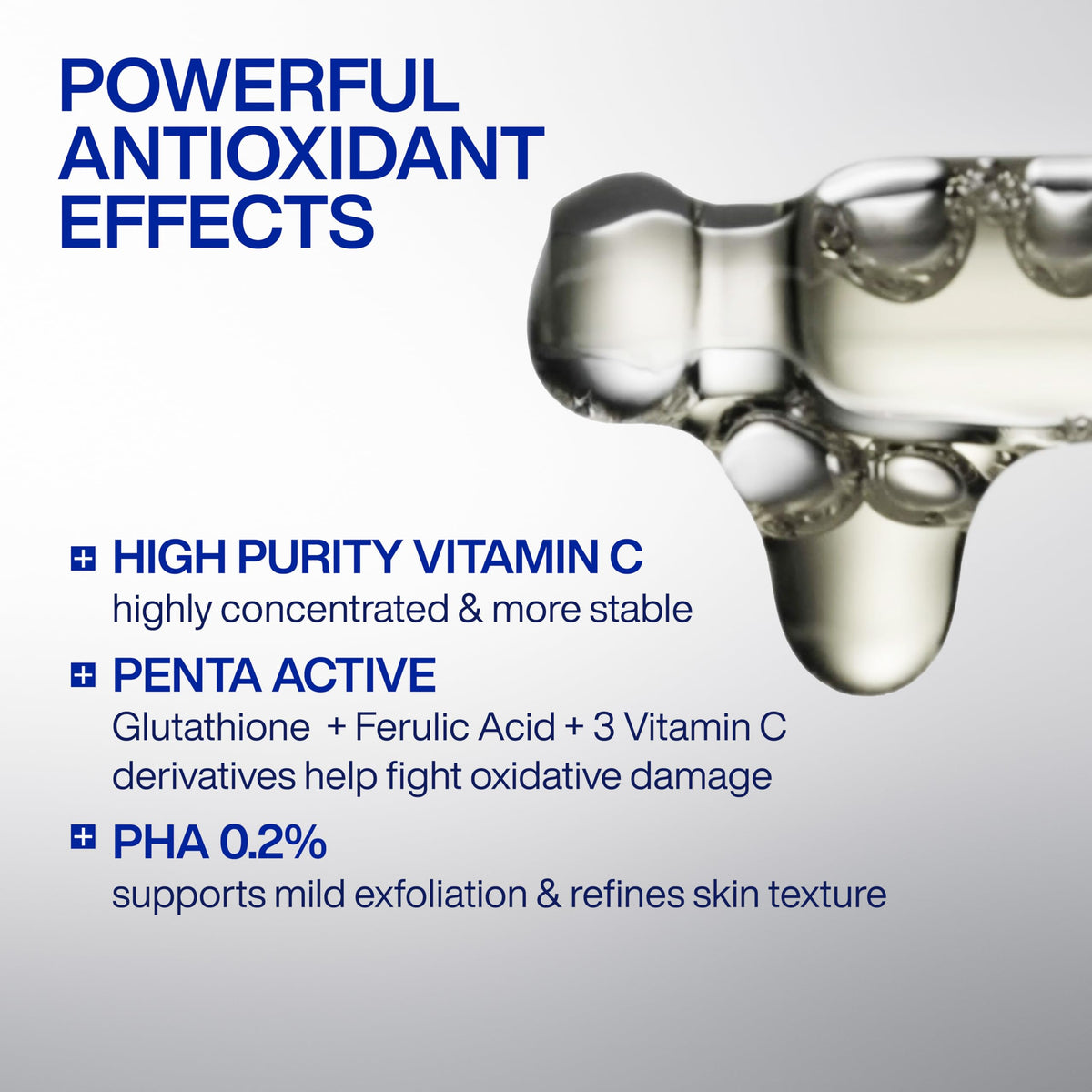 IOPE serum applied on clean face showing smooth absorption