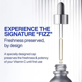 Visible radiance after using IOPE Vitamin C 25% serum