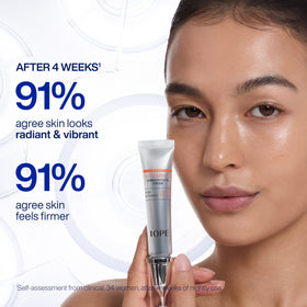 IOPE Expert Vitamin C 40% concentrate cream packaging box emphasizes protection