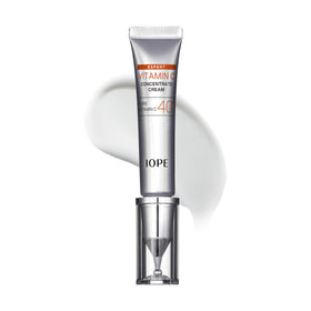IOPE Expert Vitamin C 40% cream tube close-up; premium packaging for freshness