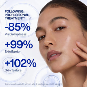 IOPE XMD Stem III cream swirl on skin shows smooth texture and balanced moisture.
