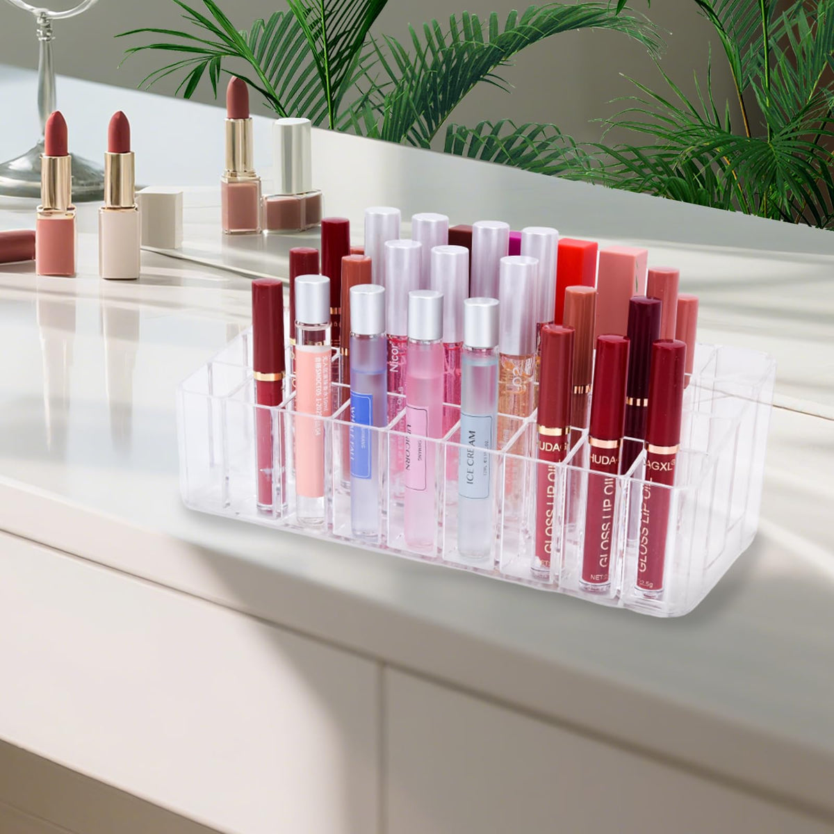 IPENP 36-spaces close-up highlighting clear acrylic and organized storage