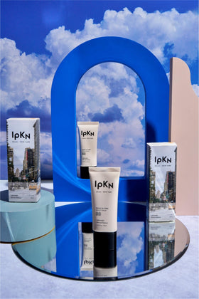 IPKN Moist & Firm BB Cream Light coverage demonstration on skin
