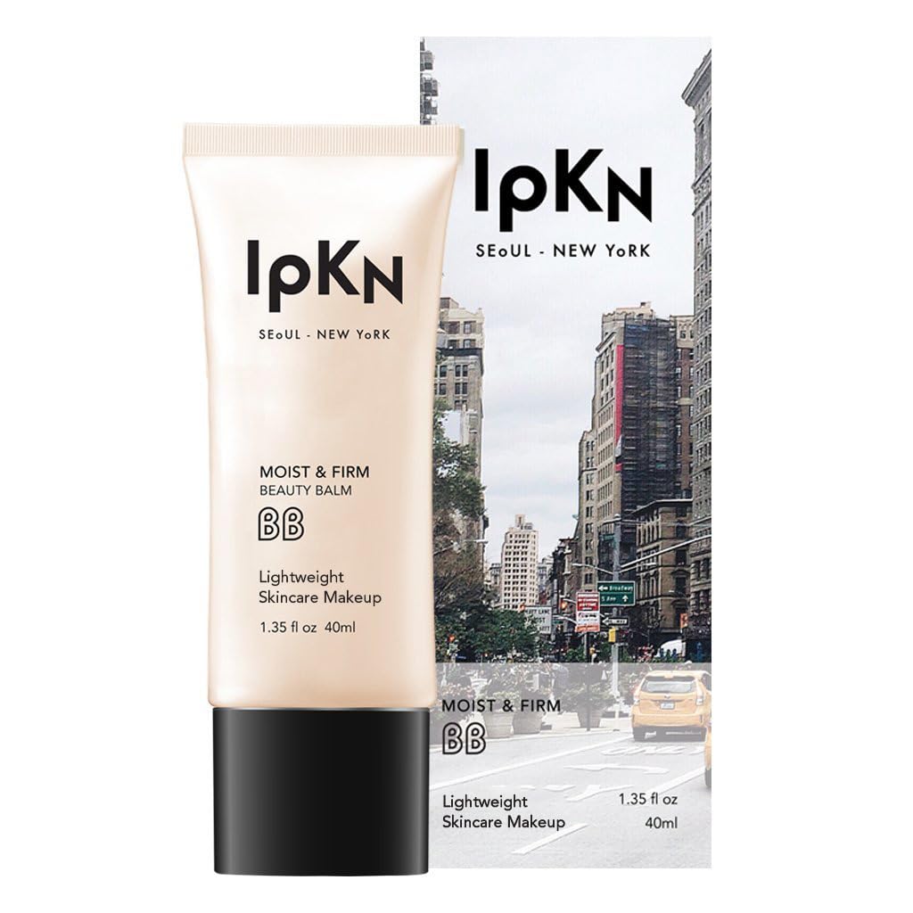 IPKN Moist & Firm BB Cream Light packaging showing sleek design for on-the-go radiance