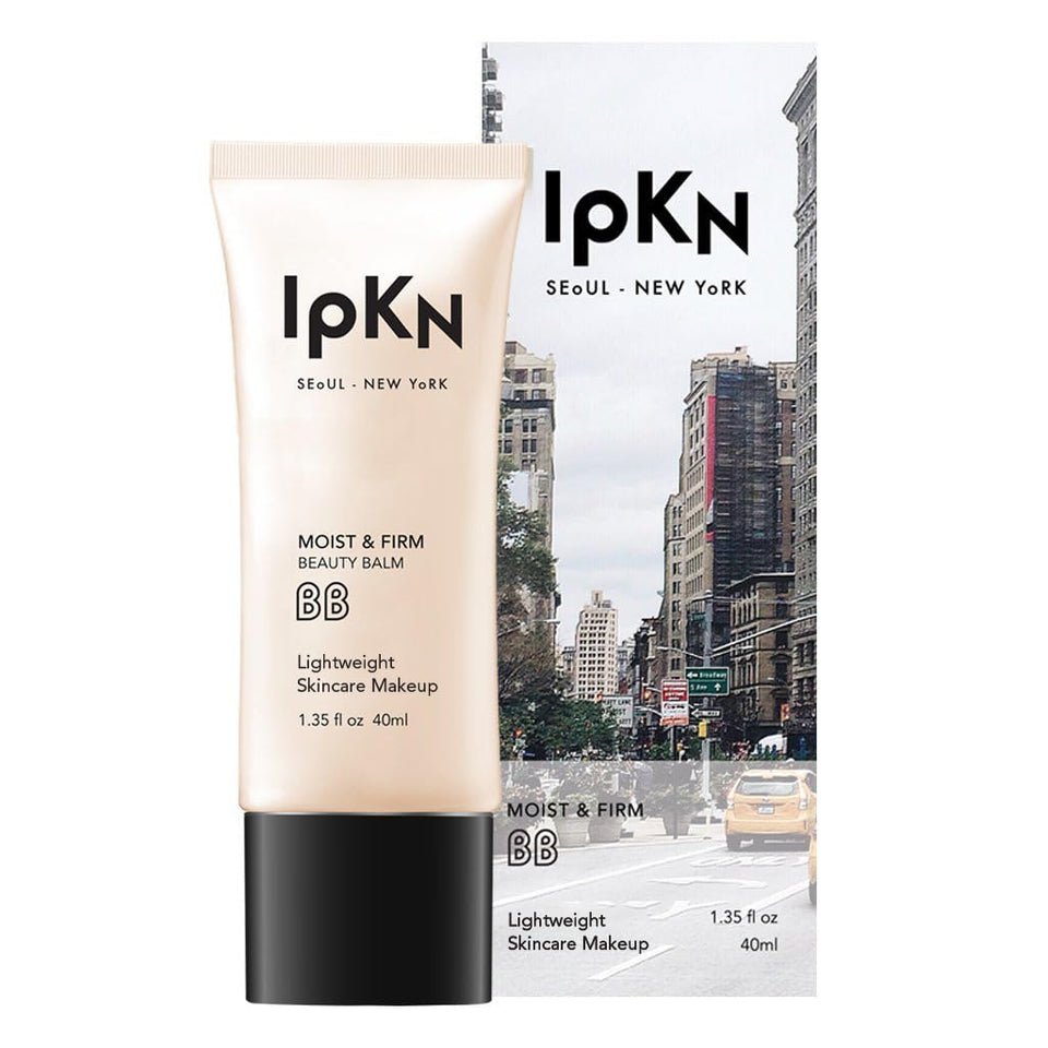 IPKN Moist & Firm BB Cream Light packaging showing sleek design for on-the-go radiance