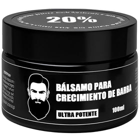 IPXKWLL beard balm bottle close-up showing premium formula for healthier-looking beard and skin comfort.