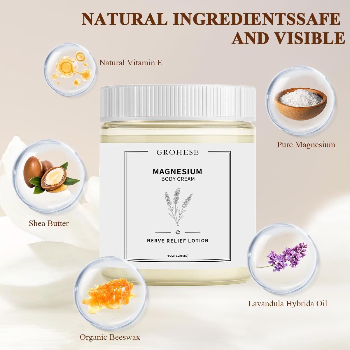 ipxkwll Neuropathy Cream on hands demonstrates soothing hydration