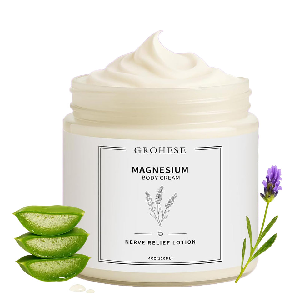 ipxkwll Neuropathy Cream jar with a non-greasy, quick-absorbing formula
