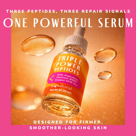 IQNATURAL Serum application on hand conveys quick absorption and soothing feel