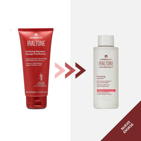 IRALTONE Fortifying Shampoo scalp massage demonstrates refreshing, invigorating application