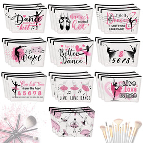 Irenare dancer gift bag front view for organized makeup on the go