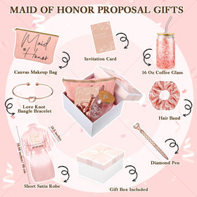 Irenare invitation proposal card set for thoughtful bridal party moments