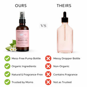 Irene Organics lightweight texture on skin