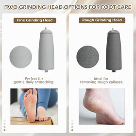 IRILEKI foot callus remover 2-speed control for customized care