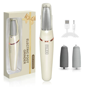 IRILEKI foot callus remover beige handheld for at-home care