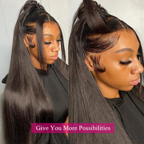 Iris Queen wig package includes cap and 3D mink lash