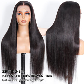 Iris Queen transparent lace front with baby hair close-up for seamless parting.