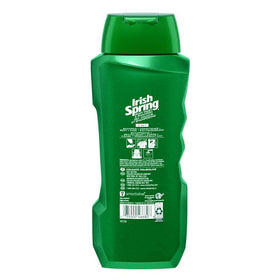 Irish Spring 5-in-1 bottle pouring to highlight refreshing all-in-one wash