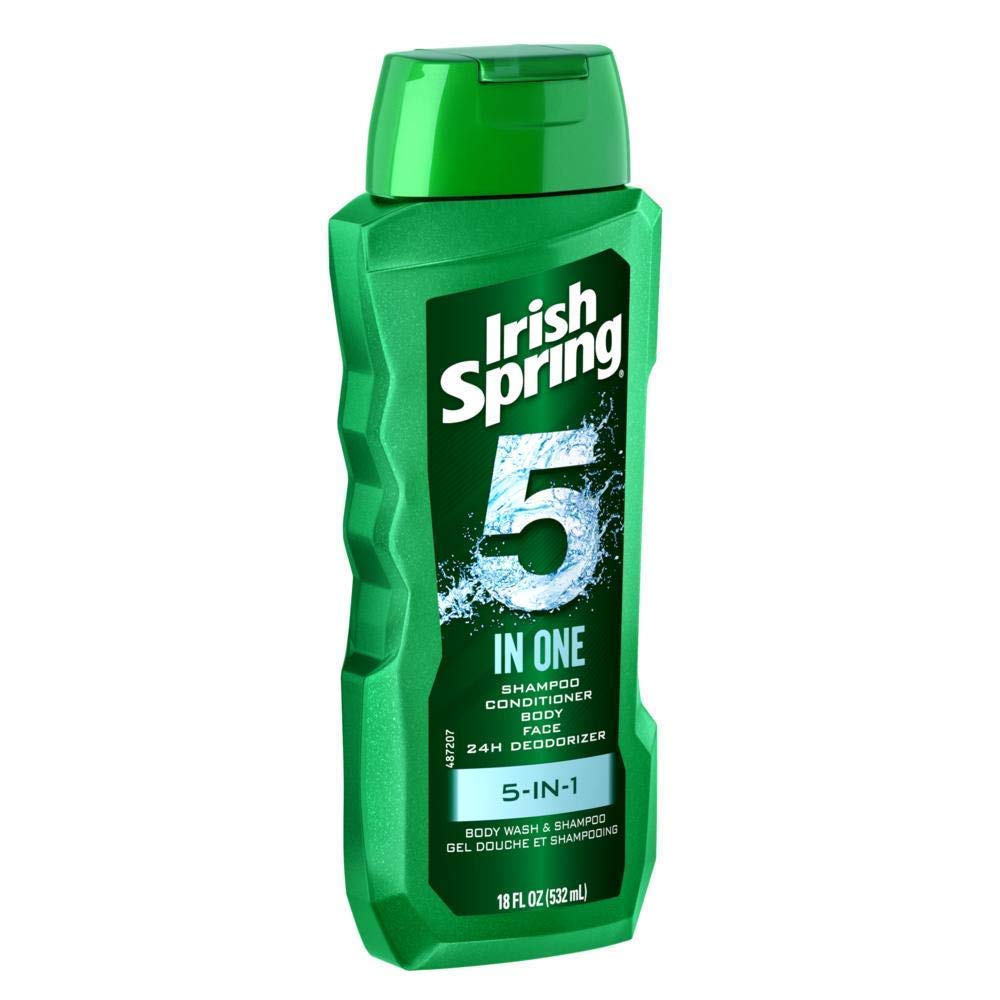 Irish Spring 5-in-1 double-pack for home and travel convenience