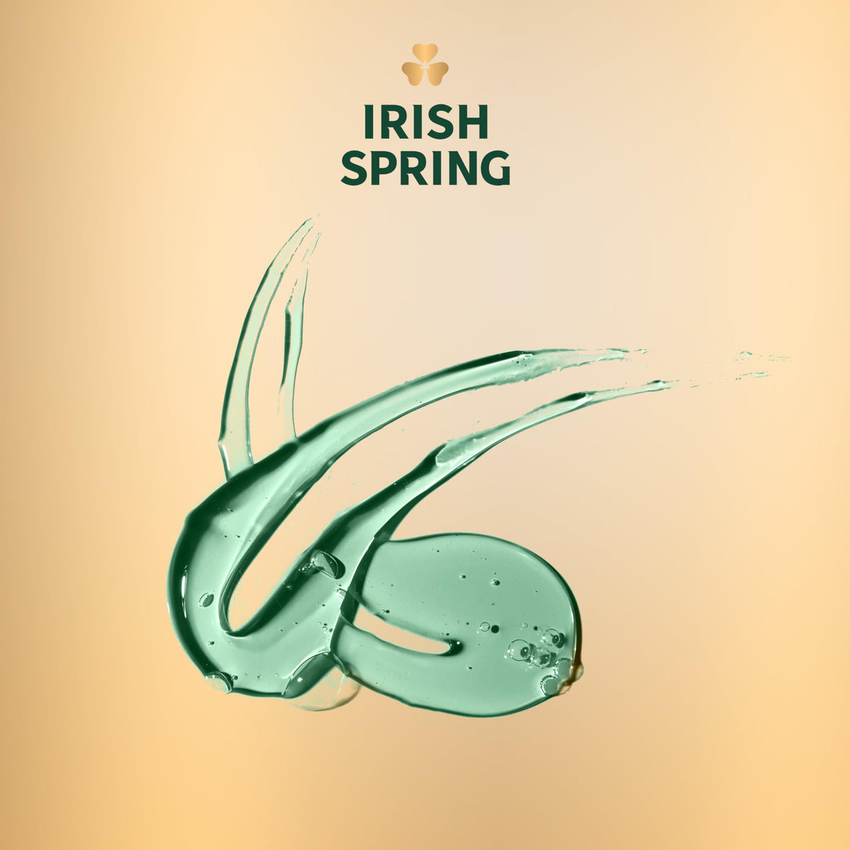 Creamy lather from Irish Spring Aloe Mist suitable for body and face