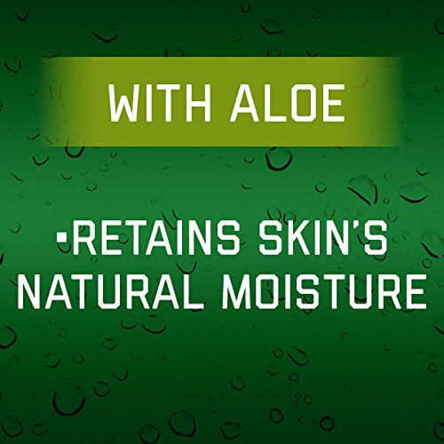 Irish Spring Aloe Vera bottle with pump shown for easy, quick daily cleansing.