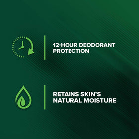 Irish Spring Men's Aloe Vera Body Wash back label highlights moisture.