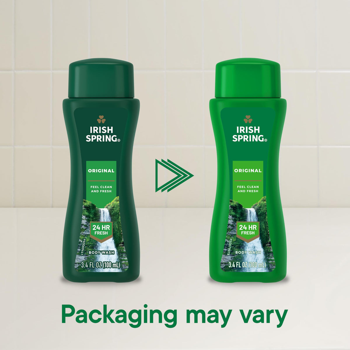 Irish Spring Original Clean cap with leak-proof design for travel