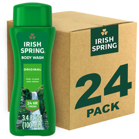 Irish Spring Original Clean bottle front view for daily freshness