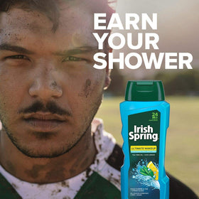 Irish Spring Wake Up tea tree with iced lemon scent energizes mornings.