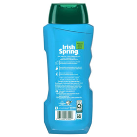 Foamy lather from Irish Spring Wake Up tea tree wash for a clean feel.