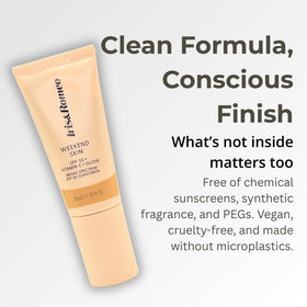 IRIS&ROMEO Weekend Skin glow on diverse skin tones